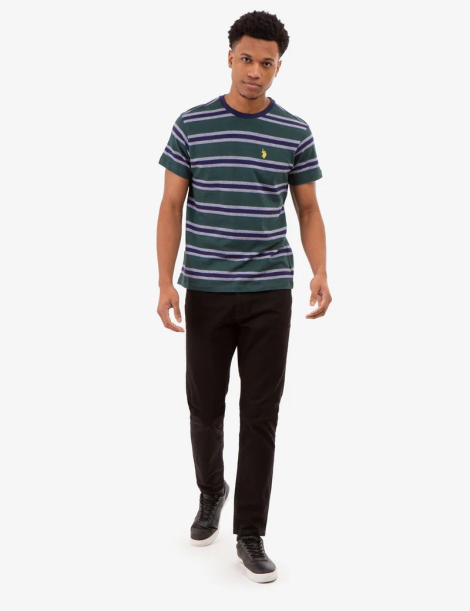 Футболка US Polo Assn з принтом 1159832109 (Зелений XL)