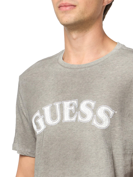 Мужская футболка Guess 1159832298 (Серый S)