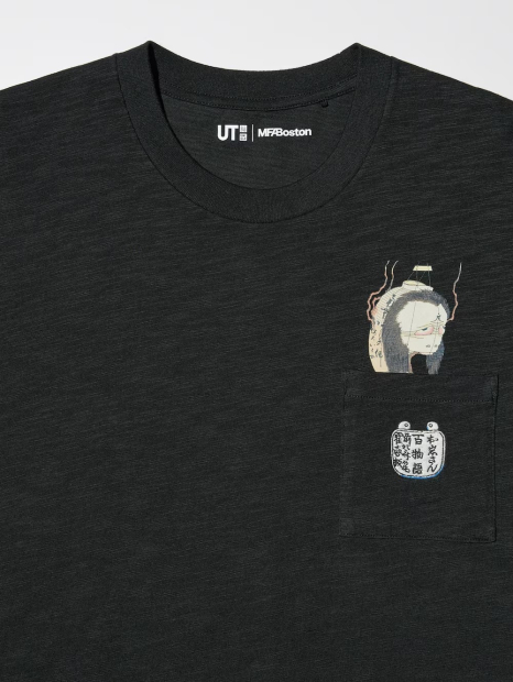 Футболка UKIYO-E Dark Fantasy UNIQLO 1159832500 (Чорний XS)