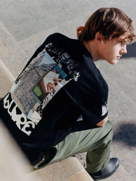 Футболка UT Archive Louvre Graphic UNIQLO  с принтом 1159832515 (Черный XS)