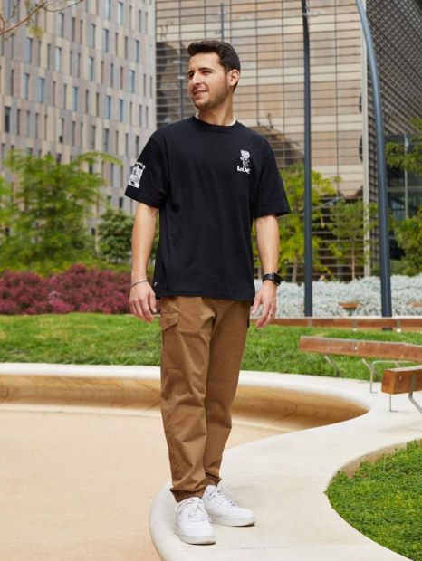 Футболка UT Archive Louvre Graphic UNIQLO  с принтом 1159832515 (Черный XS)