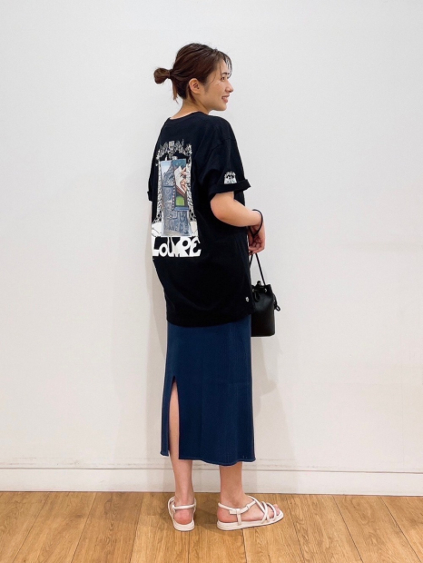 Футболка UT Archive Louvre Graphic UNIQLO  с принтом 1159832515 (Черный XS)