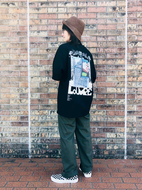 Футболка UT Archive Louvre Graphic UNIQLO  с принтом 1159832515 (Черный XS)