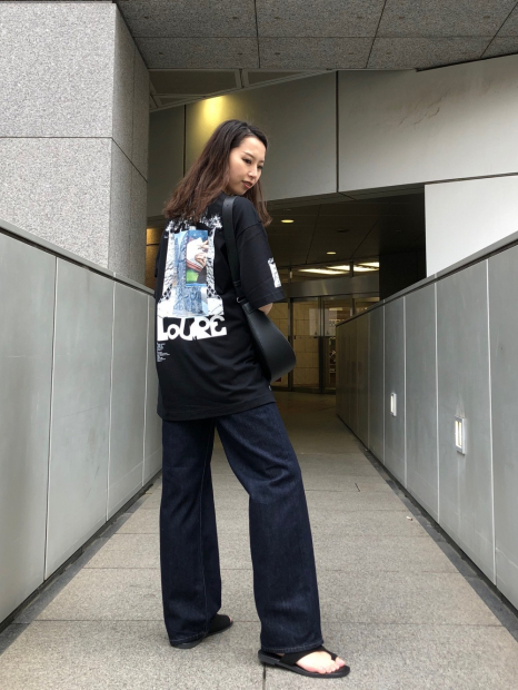 Футболка UT Archive Louvre Graphic UNIQLO  с принтом 1159832515 (Черный XS)