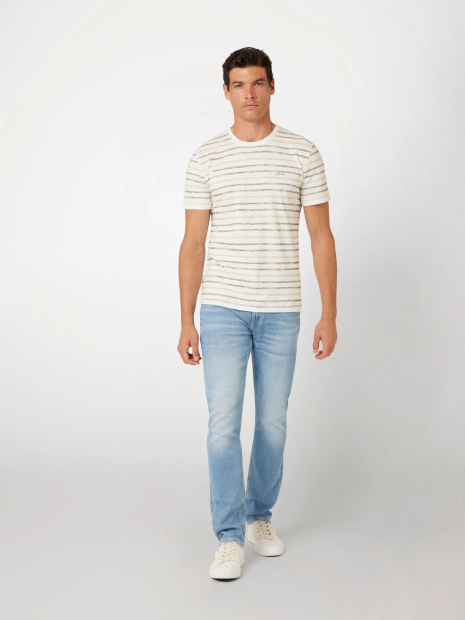 Мужская футболка Guess с принтом 1159832761 (Белый M)