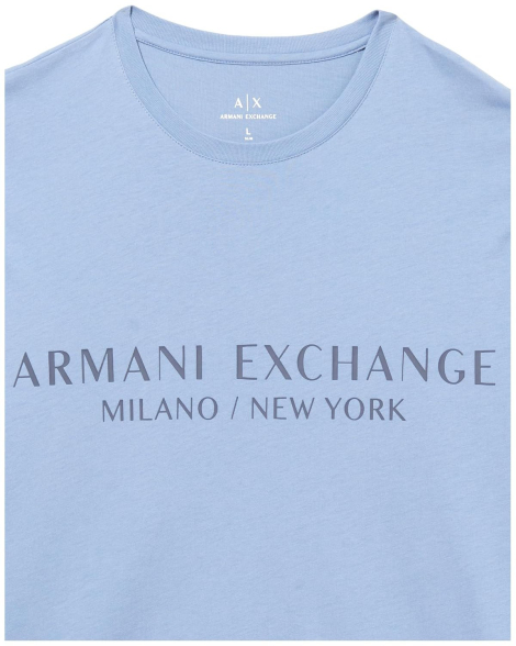 Футболка Armani Exchange с логотипом 1159832998 (Синий XL)