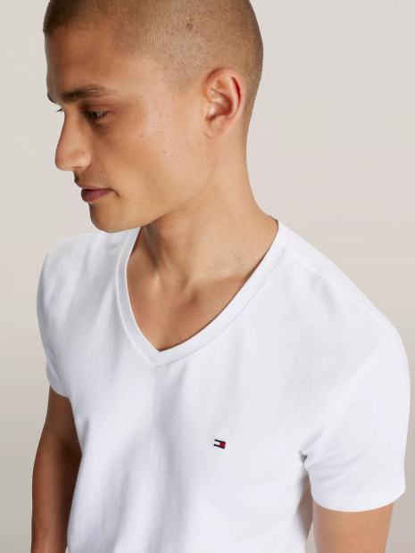 Футболка мужская Tommy Hilfiger 1159833292 (Белый 3XL)