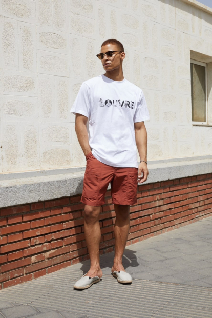 Футболка Louvre UNIQLO з малюнком 1159833709 (Білий 3XL)
