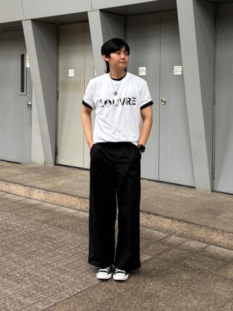 Футболка Louvre UNIQLO з малюнком 1159833709 (Білий 3XL)