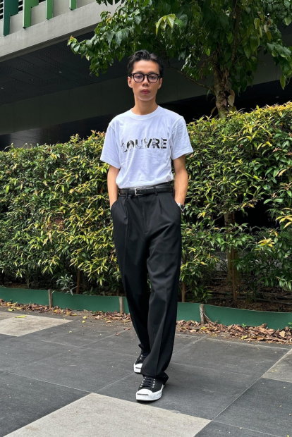 Футболка Louvre UNIQLO з малюнком 1159833709 (Білий 3XL)