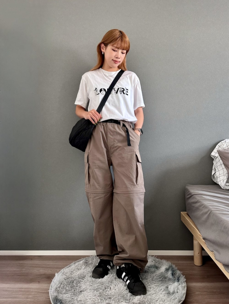 Футболка Louvre UNIQLO з малюнком 1159833709 (Білий 3XL)