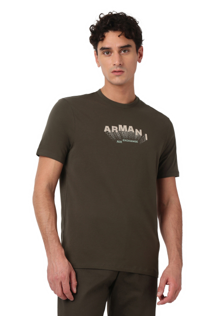 Чоловічі футболки Armani Exchange 1159834210 (Зелений XL)