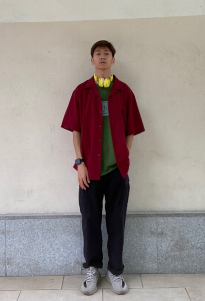 Футболка с принтом SpongeBob SquarePants UNIQLO 1159834491 (Зеленый XS)