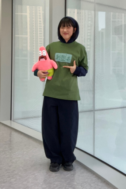 Футболка с принтом SpongeBob SquarePants UNIQLO 1159834491 (Зеленый XS)