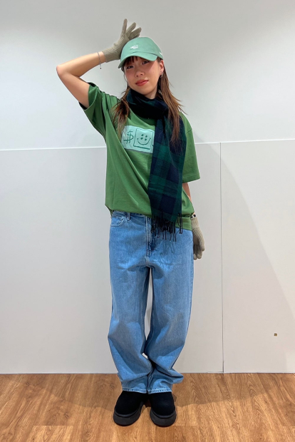 Футболка с принтом SpongeBob SquarePants UNIQLO 1159834491 (Зеленый XS)