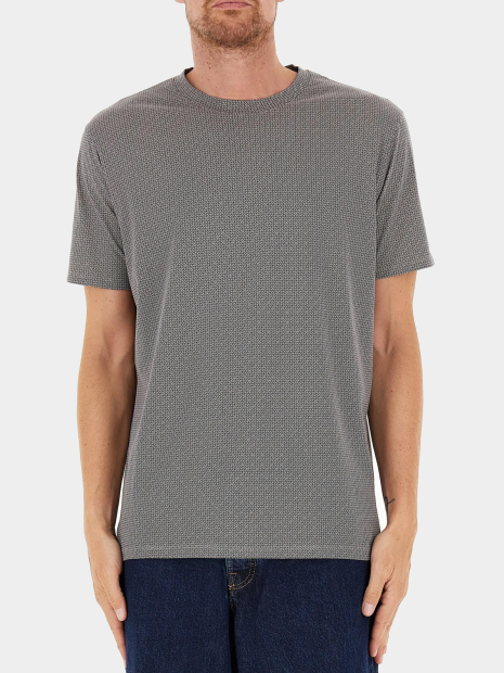 Футболка Armani Exchange з принтом 1159834640 (Сірий M)