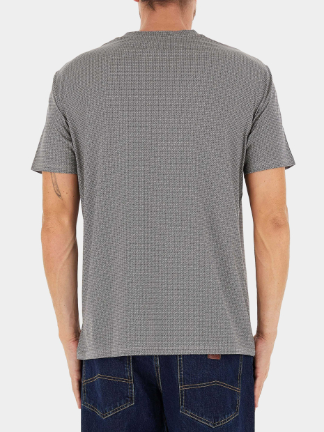 Футболка Armani Exchange з принтом 1159834640 (Сірий M)