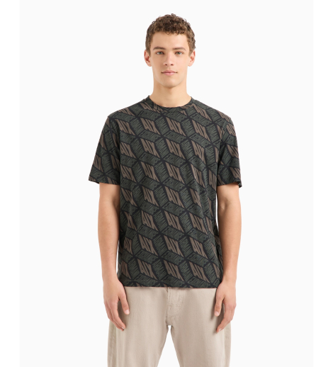 Футболка Armani Exchange 1159834757 (Зеленый M)