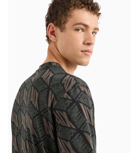 Футболка Armani Exchange 1159834757 (Зеленый M)