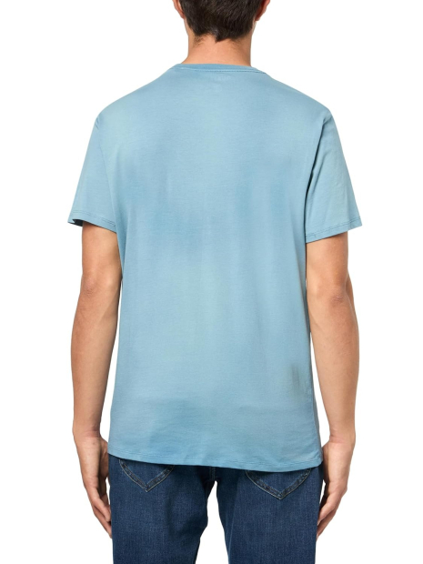 Мужская футболка Guess 1159834864 (Голубой L)