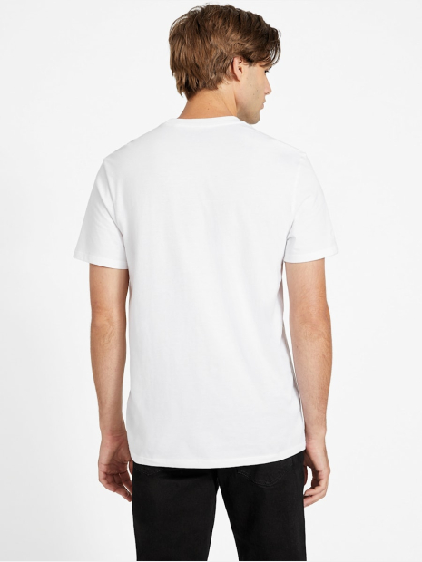 Мужская футболка Guess с принтом 1159834934 (Белый L)