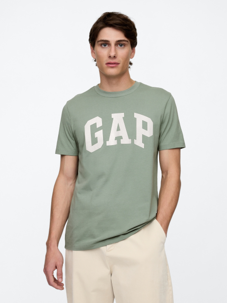 Футболка мужская GAP 1159835091 (Зеленый L)