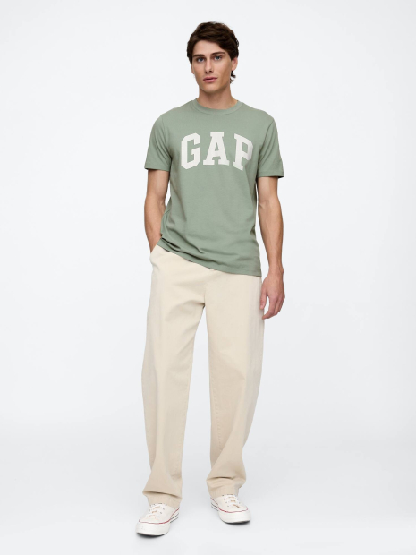 Футболка мужская GAP 1159835091 (Зеленый L)