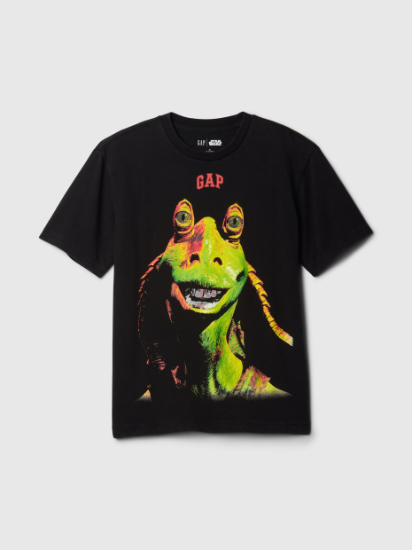 Мужская футболка GAP с принтом Star Wars 1159835166 (Черный M)