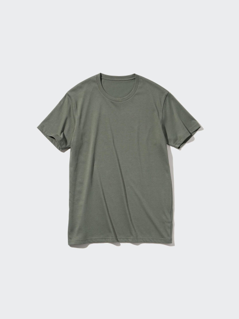 Футболка UNIQLO з технологією DRY 1159835389 (Зелений XS)
