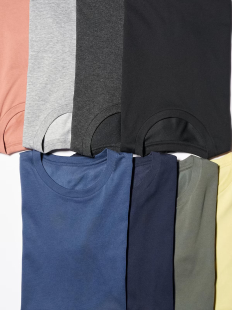 Футболка UNIQLO з технологією DRY 1159835389 (Зелений XS)
