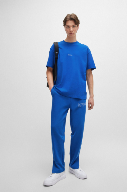 Чоловічі футболки Hugo Boss з 3D логотипом 1159836138 (Синій M)