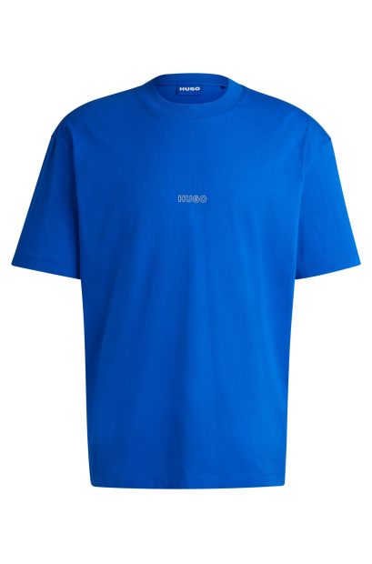 Чоловічі футболки Hugo Boss з 3D логотипом 1159836138 (Синій M)