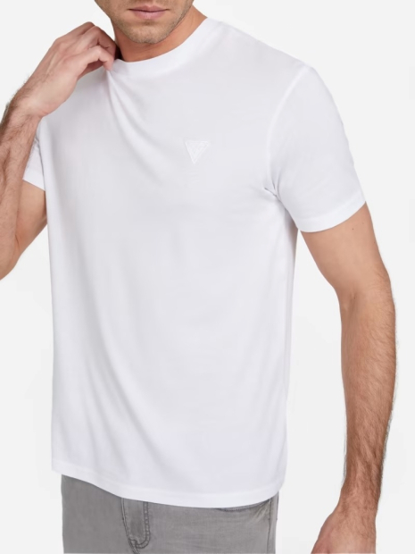 Чоловічі футболки Guess з логотипом 1159836341 (Білий L)