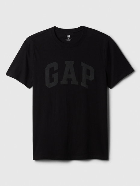 Футболка мужская GAP с логотипом 1159836910 (Черный XL)