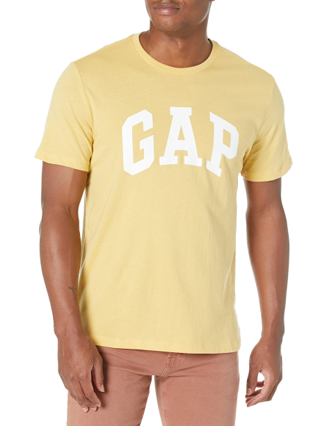Футболка чоловіча GAP з логотипом 1159837970 (Жовтий XS)
