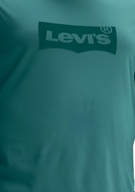 Футболка чоловіча Levi's з логотипом 1159838062 (Зелений L)