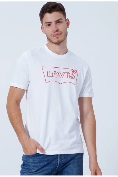 Футболка чоловіча Levi's з логотипом 1159838073 (Білий XXL)
