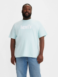 Футболка мужская Levi's с коротким рукавом 1159764051 (Голубой, 4XL)