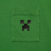 Футболка UNIQLO с рисунком Minecraft 1159767765 (Зеленый, XXL)