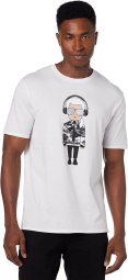 Мужская футболка Karl Lagerfeld Paris с принтом 1159774639 (Белый, L)