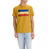 Футболка мужская Levi's с коротким рукавом 1159776461 (Желтый, XXL)