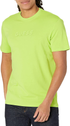 Мужская футболка Guess с логотипом 1159778855 (Салатовый, XXL)