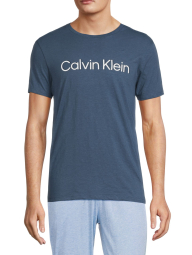 Мужская футболка Calvin Klein с логотипом 1159779534 (Синий, XL)