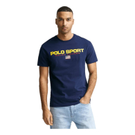 Футболка мужская Polo Ralph Lauren с логотипом 1159779858 (Синий, M)