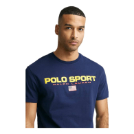 Футболка мужская Polo Ralph Lauren с логотипом 1159779858 (Синий, M)