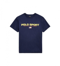 Футболка мужская Polo Ralph Lauren с логотипом 1159779858 (Синий, M)