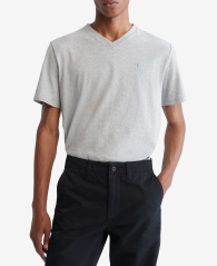 Мужская футболка Calvin Klein с логотипом 1159780953 (Серый, XS)