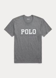 Футболка мужская Polo Ralph Lauren с логотипом 1159784565 (Серый, L)