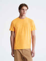 Мужская футболка Calvin Klein с логотипом 1159785537 (Оранжевый, L)