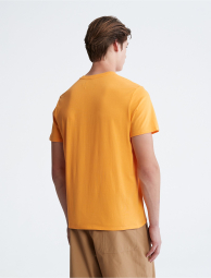 Мужская футболка Calvin Klein с логотипом 1159785537 (Оранжевый, L)